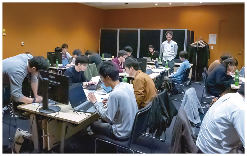 写真　GA technologiesが手掛けるハッカソン「AI BOOSTER」の様子