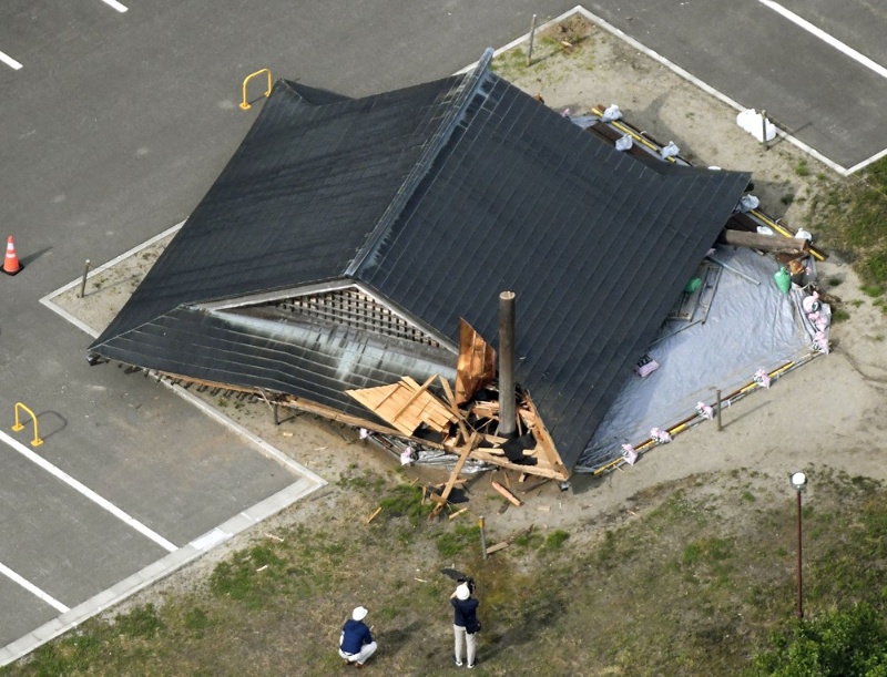 新潟県村上市で震度6強 ひずみ集中帯 で発生した山形県沖地震 日経クロステック Xtech