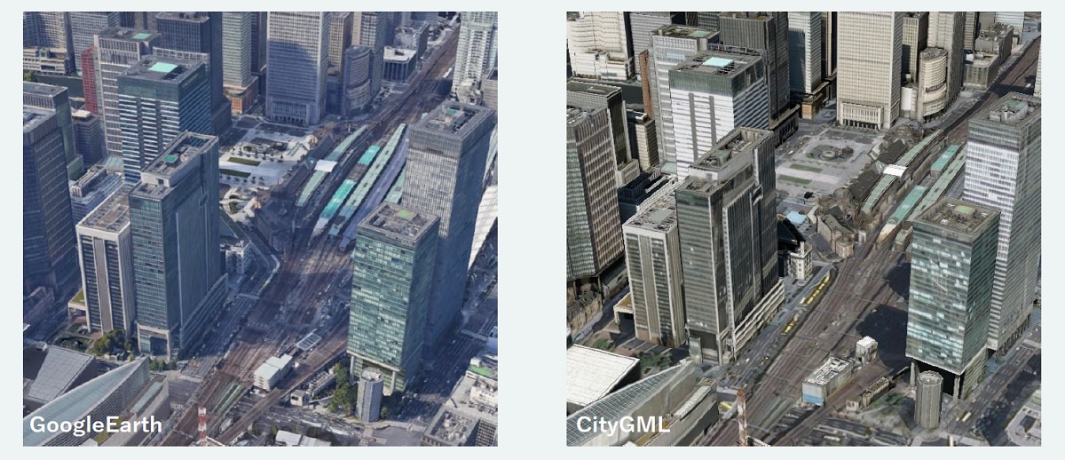 国交省の3D都市モデル「PLATEAU」の衝撃、地図に建物の高さを記述して