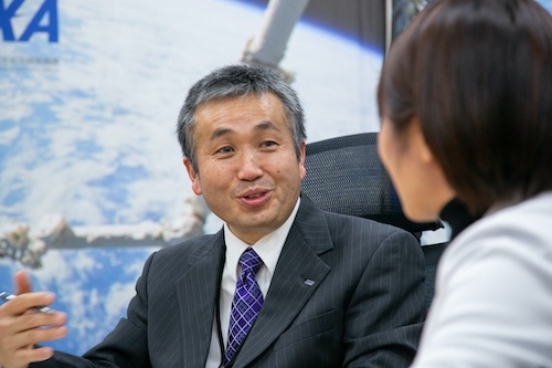 宇宙航空研究開発機構(JAXA)理事・有人宇宙技術部門長で、宇宙飛行士の若田光一氏