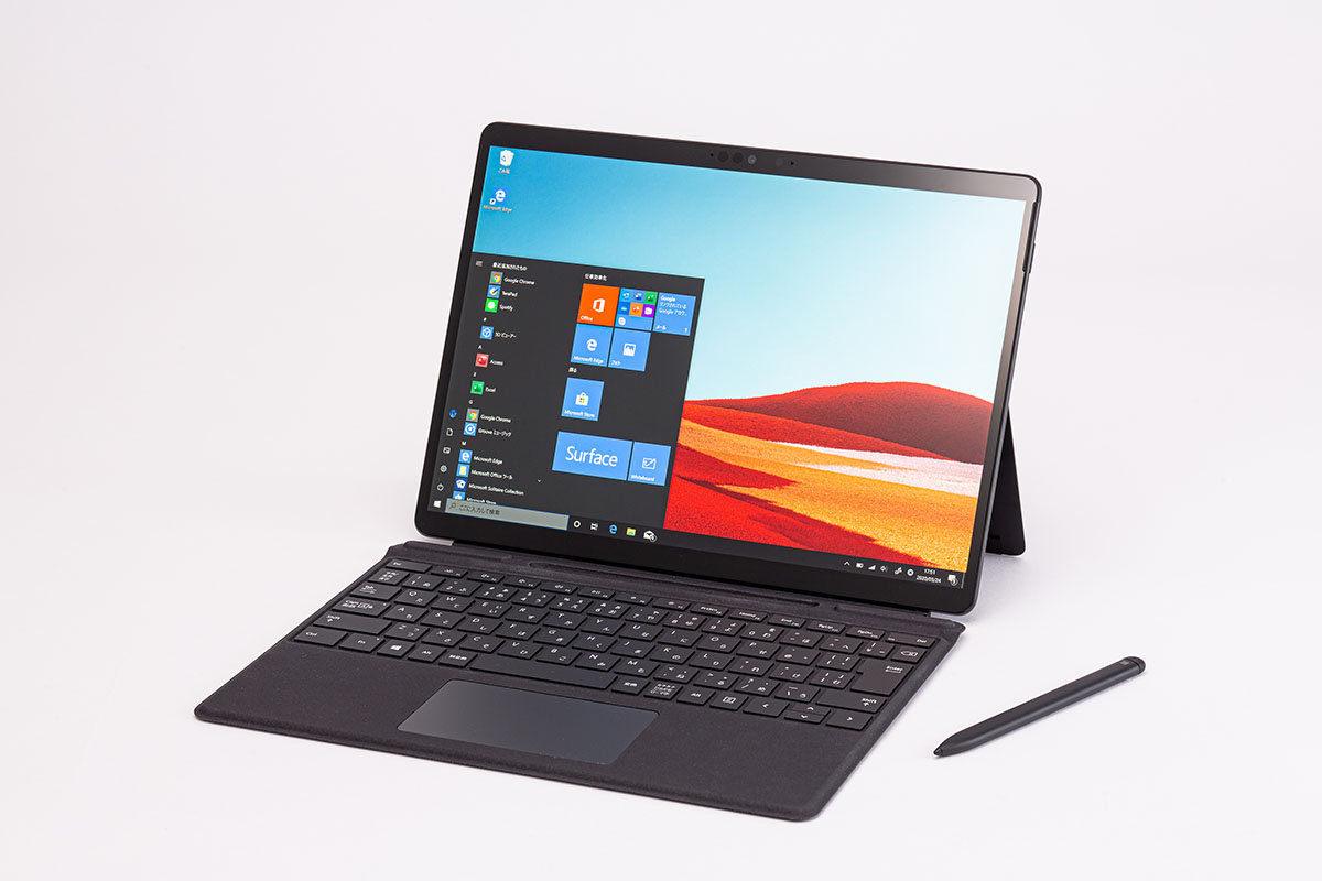 LTE標準搭載の「Surface Pro X」、テレワーク端末としての実力を検証 ...