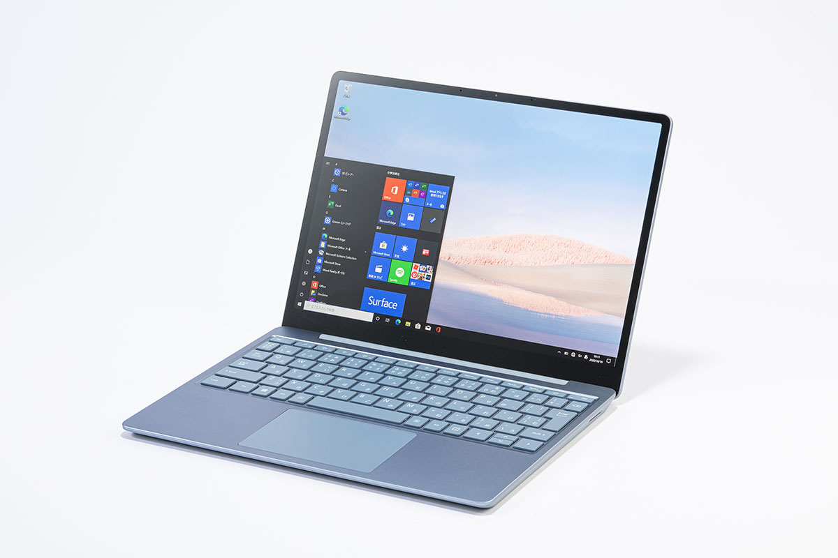 12.4型モバイルノート「Surface Laptop Go」は在宅勤務で使えるか ...