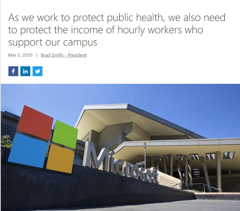 新型コロナに揺れる米国it企業 クールな対応を見せた あの大手 とは 日経クロステック Xtech