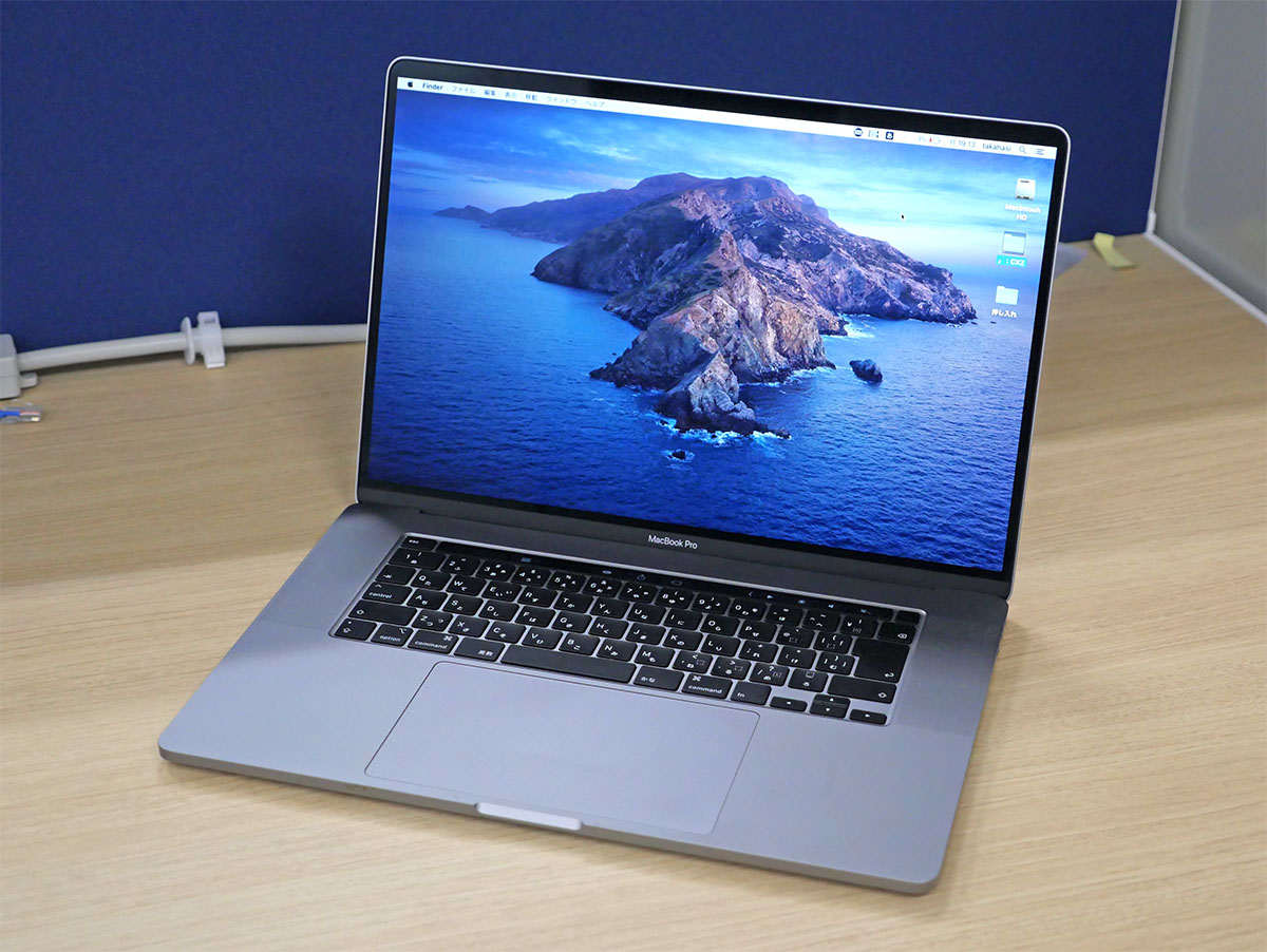 16型MacBook Proはディスプレーもキーボードも大満足、唯一惜しい ...