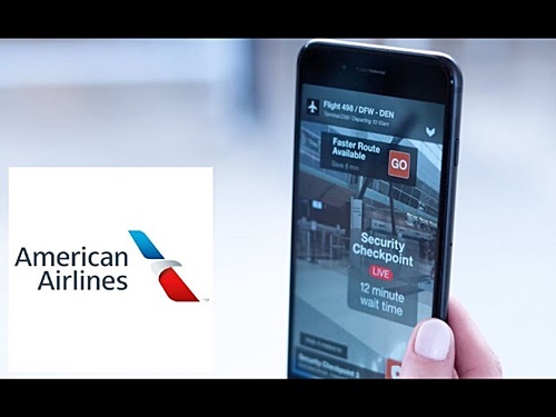 図1 Groove JonesとLocusLabsによる、American Airlinesの米国ダラス空港での「AR道案内」