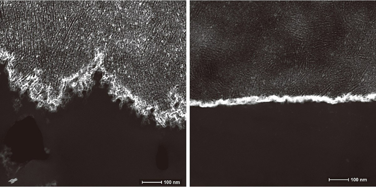 PPも異材接合も接合原理を解明、接着界面はここまで見える 電子顕微鏡