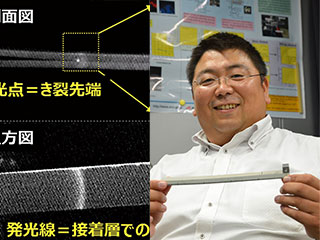 力」が光で分かる応力発光、接着評価も設計も予測も変える新技術