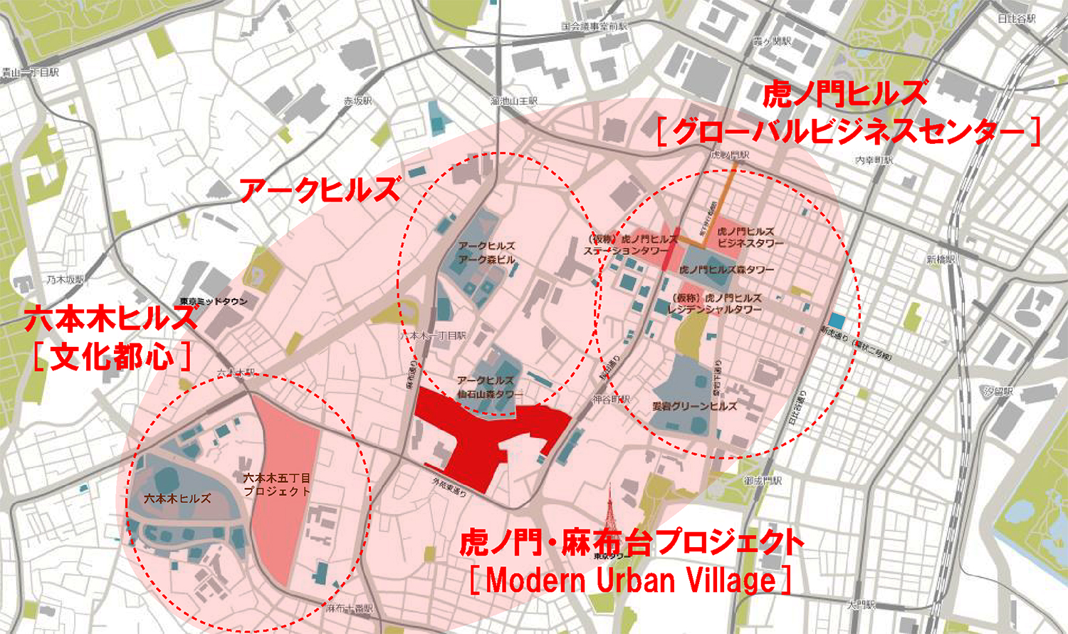 森ビル 虎ノ門 麻布台 六本木から年経て 緑地 防災 の最新形 日経クロステック Xtech