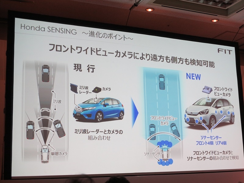 新型 フィット 単眼カメラで対向車にも自動ブレーキ 日経クロステック Xtech
