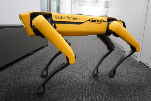 Boston Dynamicsの4足歩行ロボット「Spot」（出所：日経クロステック）