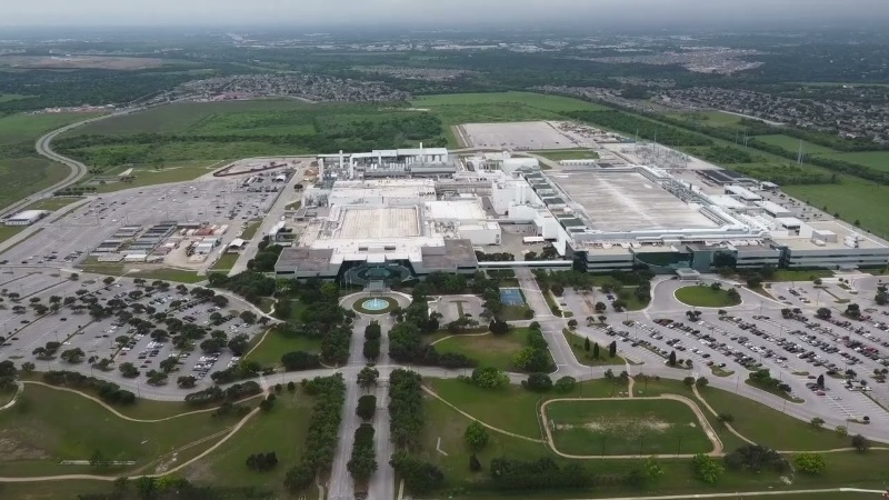 図1 サムスン電子が米国に建設中のファウンドリー工場