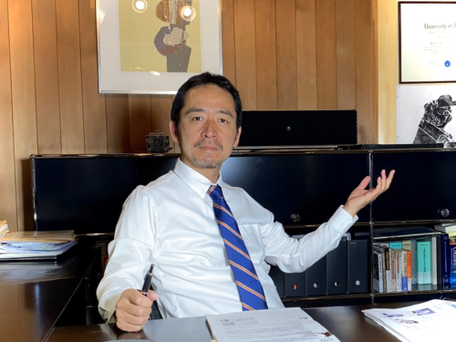 図1 「知財宣言」考案者の山崎寿郎氏
