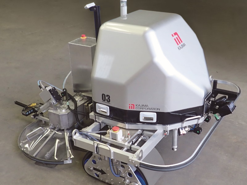 建設現場に次々ロボットを投入する鹿島、自社で専門工事部隊を作った理由