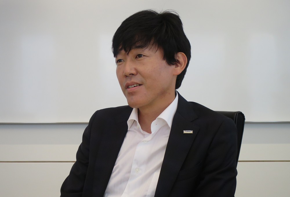 東レの小林拓史生産本部生産総務室生産革新GL主幹