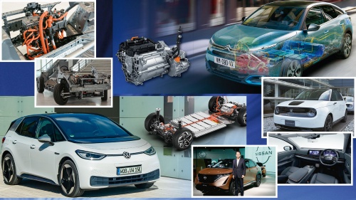写真:Groupe PSA、Volkswagen、日産自動車