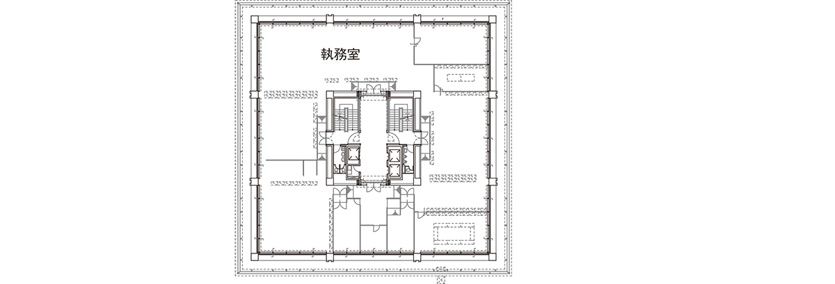 丹下健三の代表的ピロティ建築、開かれた庁舎の価値を基礎免震で保全