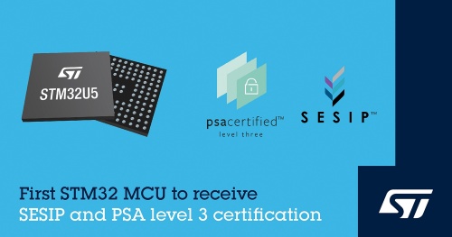 PSA Certified Level-3とSESIP3という2種類のセキュリティー仕様に準拠したMCU