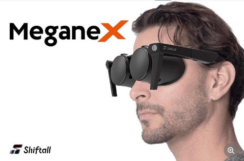 2022年中にパナソニック子会社Shiftallから発売予定のVRグラス「MeganeX」