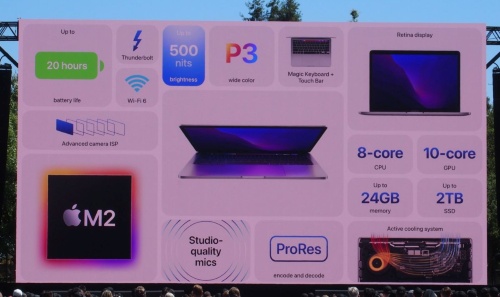 M2搭載の13型MacBook Proの特徴