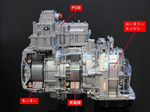 パワートレーンのカットモデル パワートレーンのカットモデル