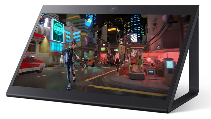 画面3倍で「大人の胸腹部画像も原寸表示」、ソニーの裸眼3D