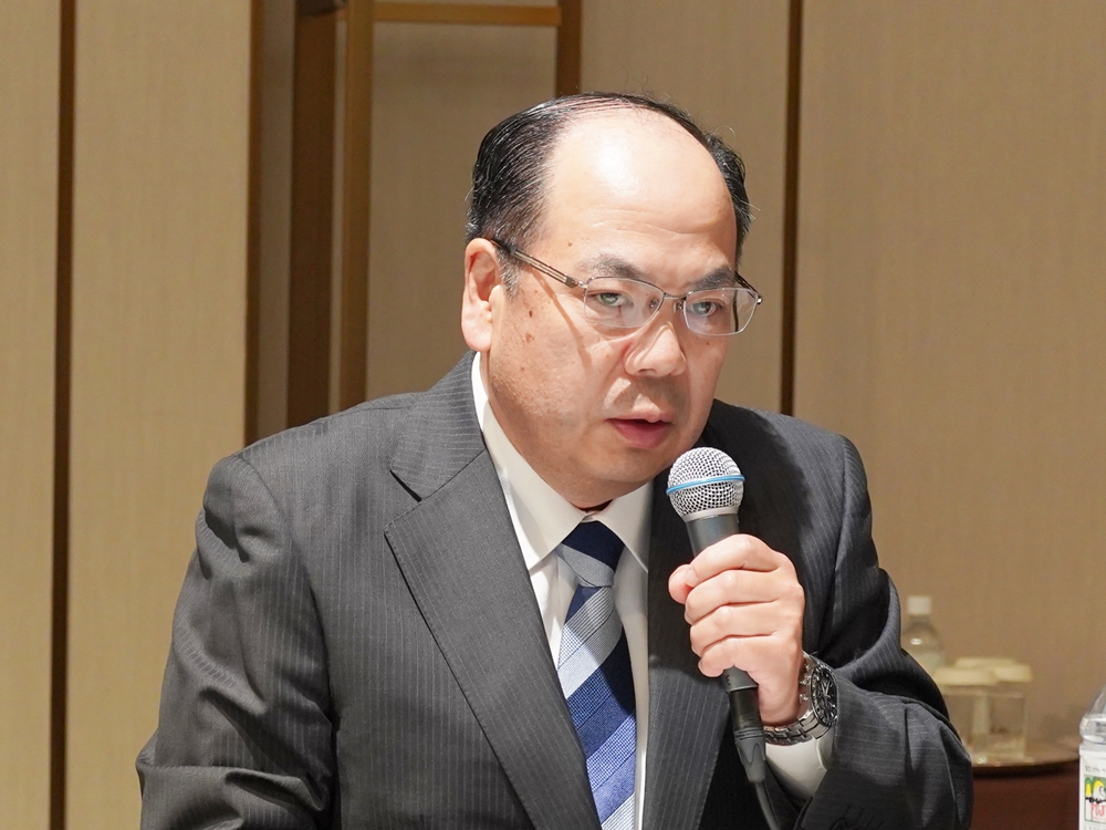 高機能プラスチックスカンパニー プレジデントの清水郁輔氏