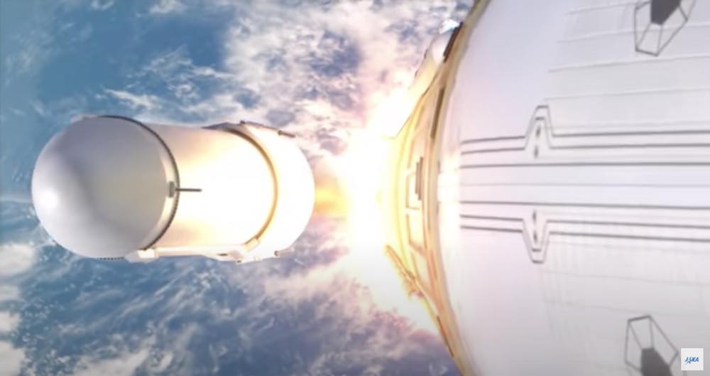 H3ロケット初号機は宇宙でこう動く JAXA公開のCGビデオを解説 | 日経 