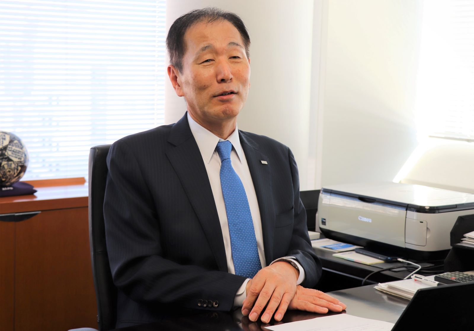 アルプスアルパイン社長の栗山年弘氏