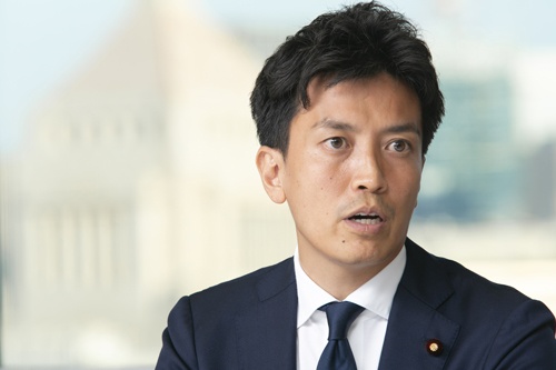 自民党デジタル社会推進本部事務総長の小林史明衆院議員(撮影:的野 弘路)