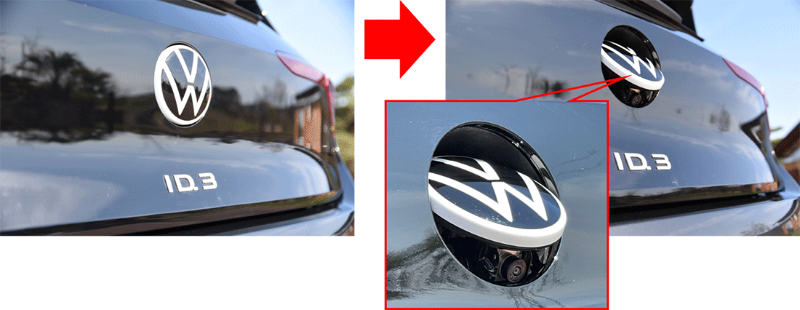 Volkswagen ゴルフ7 エンブレムバックカメラ スタッフブログ Volkswagen ゴルフ7 エンブレムバックカメラ スタッフブログ