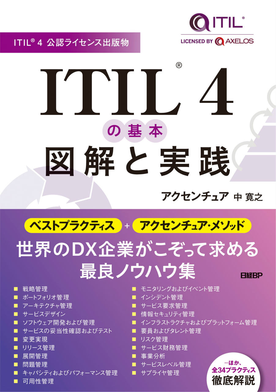 『ITIL 4の基本 図解と実践』