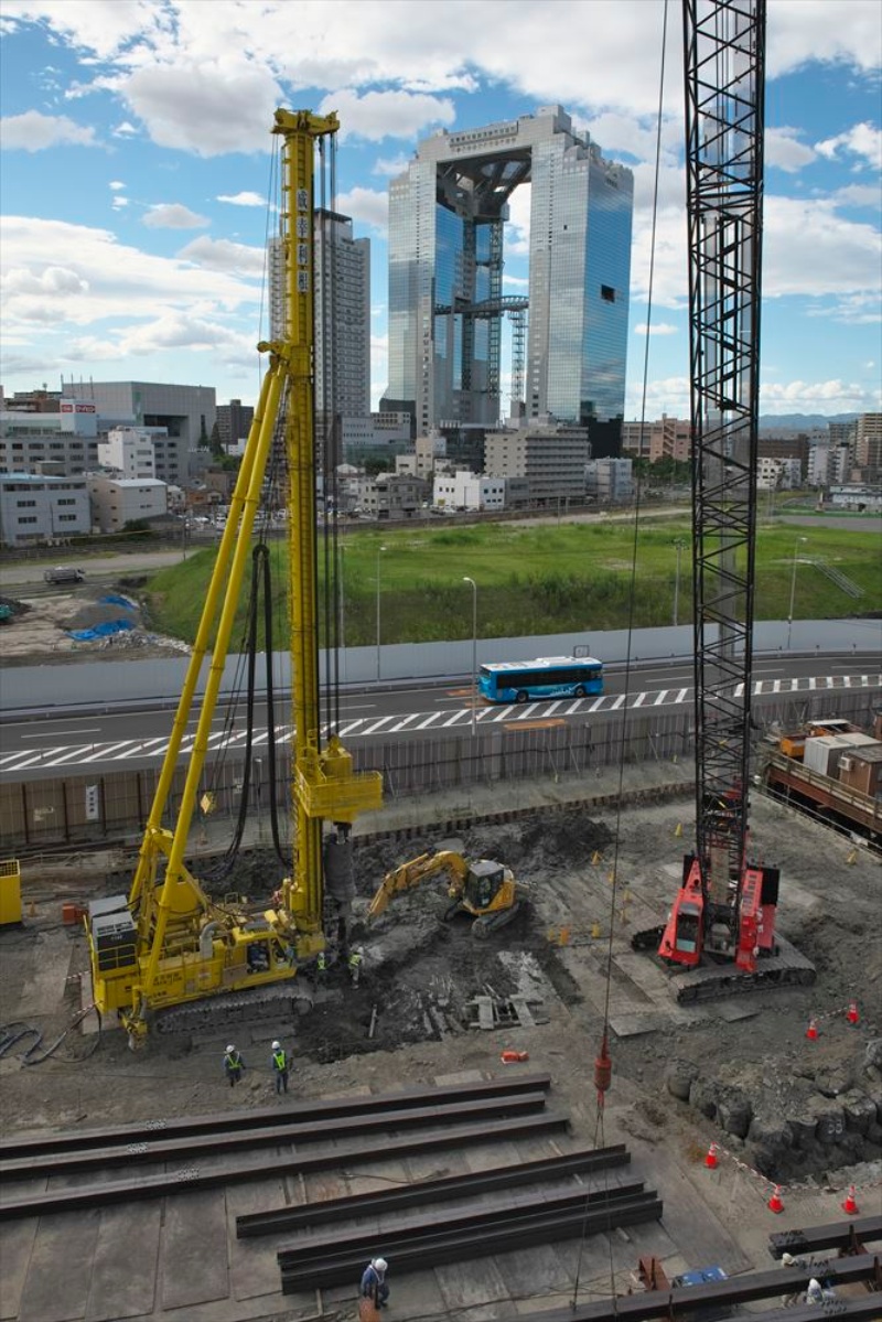 Jr新駅含め線路の地下化工事が進む うめきた2期 日経クロステック Xtech Jr新駅含め線路の地下化工事が進む うめきた2期 日経クロステック Xtech