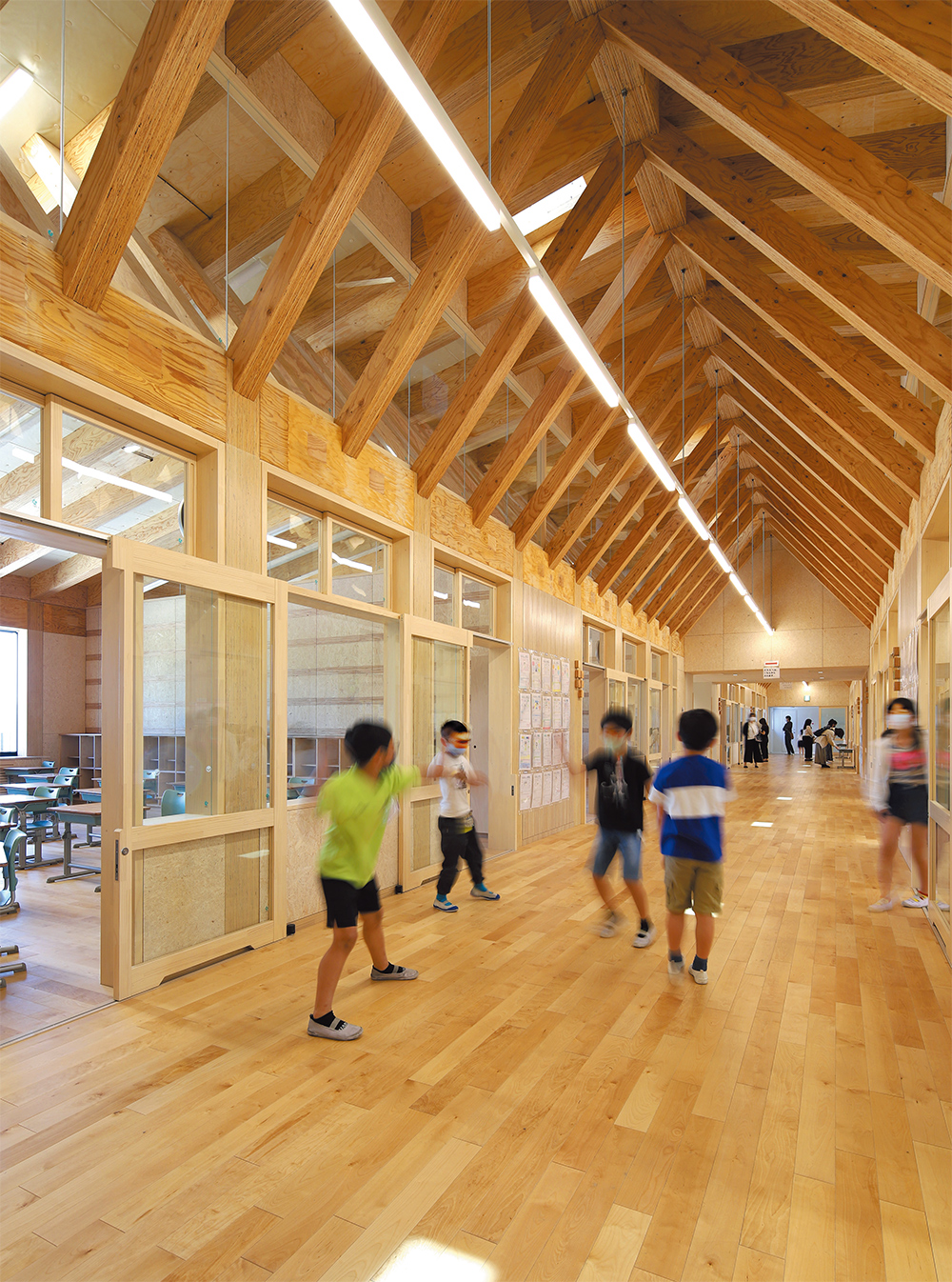 38クラス見込む大規模新設校の木造3階建て校舎を千葉県産lvlで計画 日経クロステック Xtech