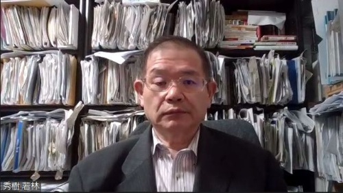 東京理科大学大学院 経営学研究科教授の若林秀樹氏。インタビューはオンラインで実施した（写真：Zoomの画面をキャプチャー）
