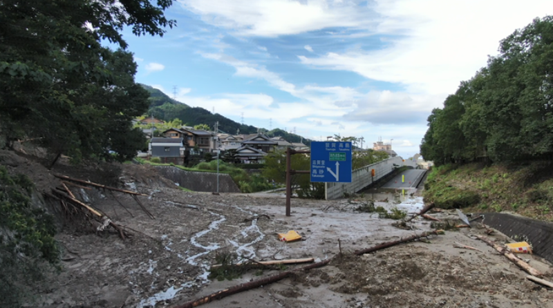 大津市内の土砂崩れ現場で「無許可」盛り土が判明、崩落の原因か 大津市内の土砂崩れ現場で「無許可」盛り土が判明、崩落の原因か