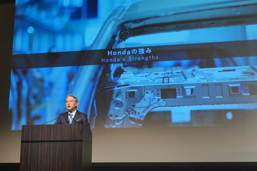 ホンダとソニーは2022年3月、新しい時代のモビリティーとモビリティーサービスの創造に向け、提携に向けた基本合意を発表した。そして、同年6月、新会社「ソニー・ホンダモビリティ」を22年中に設立することを発表した(写真:ホンダ)