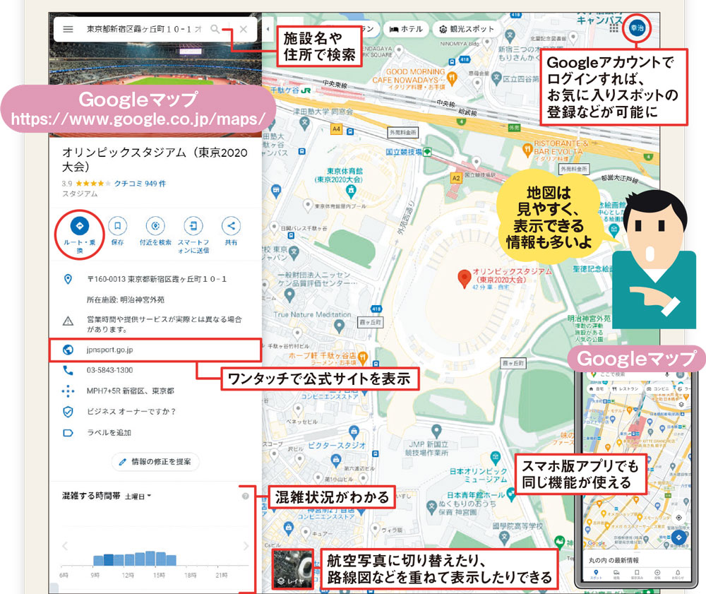Googleマップを個性派サービスで補強、地図サービス活用法 | 日経 