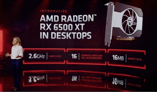 「Radeon RX 6500 XT」の概要