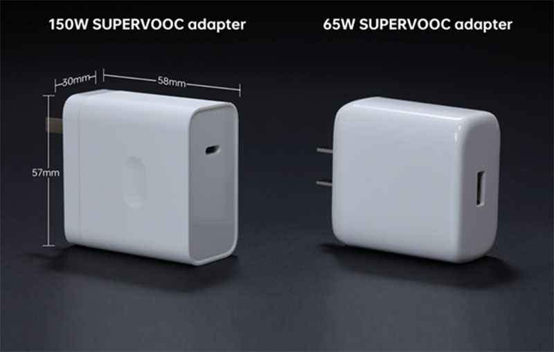 OPPOSuperVOOC 65W充電器 Supervooc-高速充電器65w,2.0,Oppo用,x2 pro,5,gace,2x20,x2