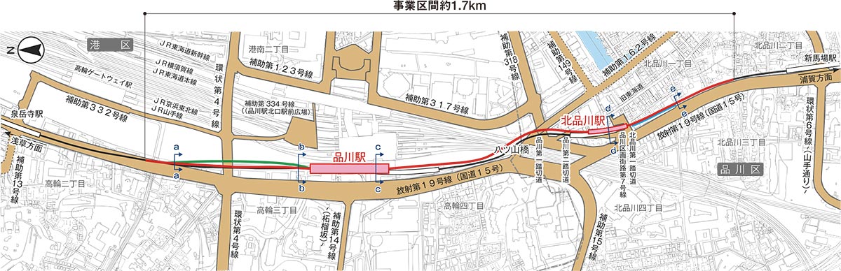 曲線軌道でJR10線をまたぐ京急線・八ツ山橋、動画で見る深夜の送り出し