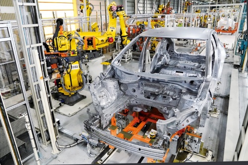 図1 ニッサン インテリジェント ファクトリー(NIF)