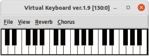 図3　「Virtual Keyboard」の画面