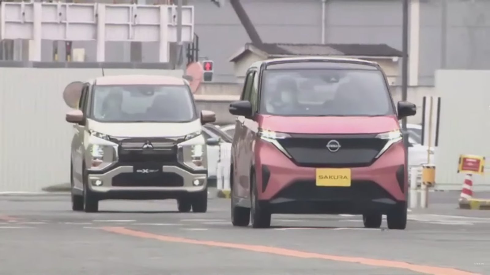 日産自動車と三菱自動車が共同開発した軽EV