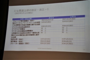 岡村弁護士が振り返った、この1年のインターネット関連法の制定・改正