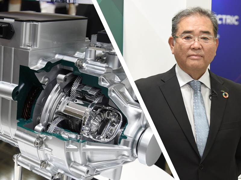電動アクスル30年に500万台量産へ、ジヤトコ佐藤社長「勝算ある」