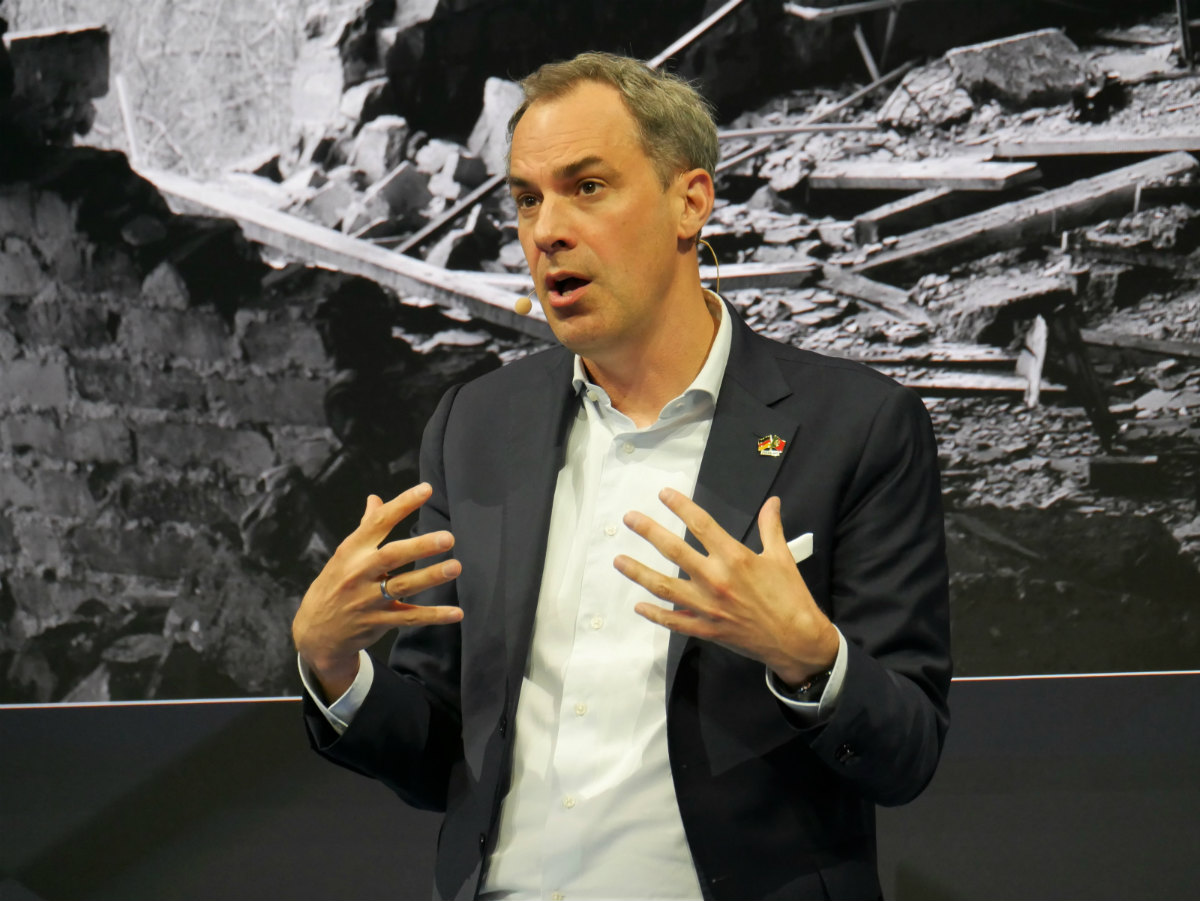 ドイツSiemens取締役兼デジタルインダストリーズCEOのナイケ氏