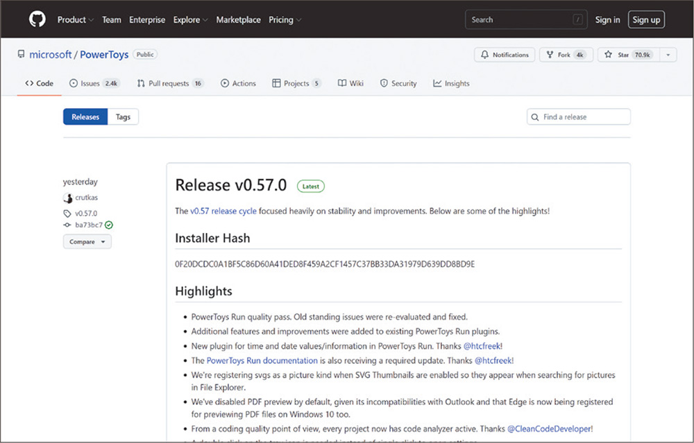 ●アプリの公開場所に「GitHub」を利用する開発元は多い