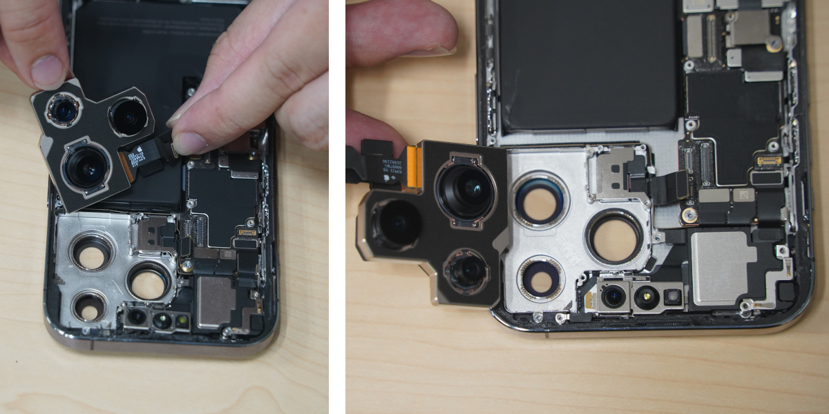 iPhone 14 ProとPro Max、従来構造踏襲もメイン基板を完全共通化(2 iPhone 14 ProとPro Max、従来構造踏襲もメイン基板を完全共通化(2