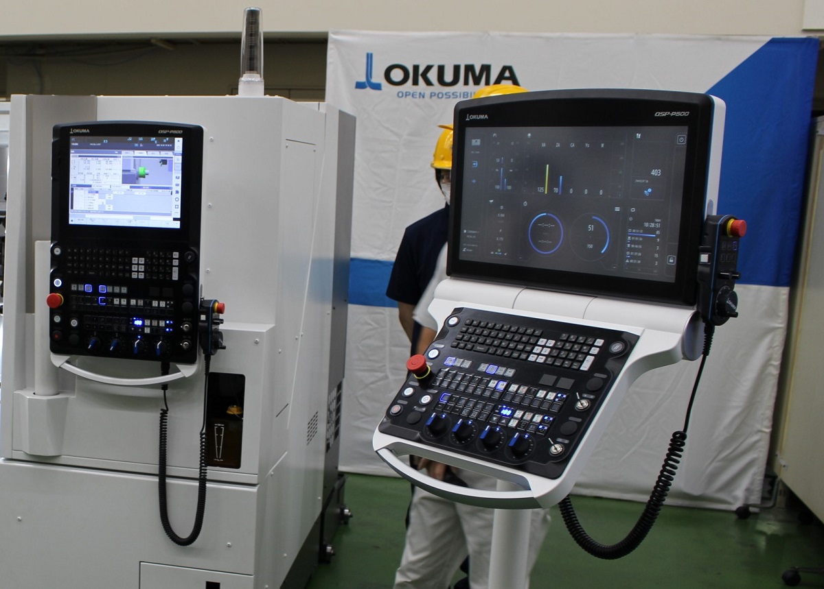 オークマが10年ぶりにNC装置を一新、デジタルツインで加工再現（2
