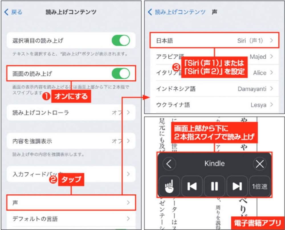 かるあ(プロフ必読)ページ Siriに電子書籍を読んでもらう、iPhoneを簡易的なオーディオブックに